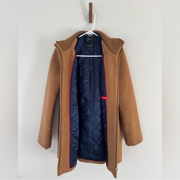 J. Crew Lodge coat in Italian stadium-cloth wool - Picture 3 of 7